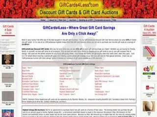 Giftcards4less Clone