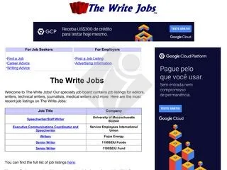 Writejobs Clone